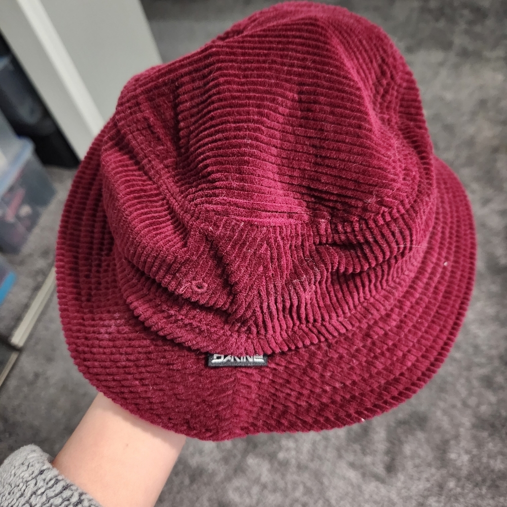 Brand new Dakine red velvet bucket hat